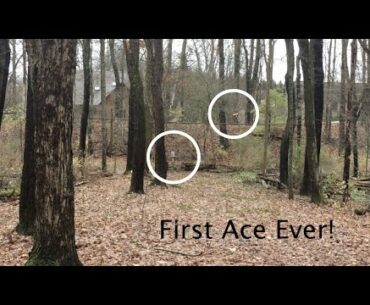 My Brother's First Disc Golf Ace!
