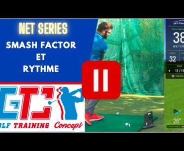 Golf swing / rythme et smach factor