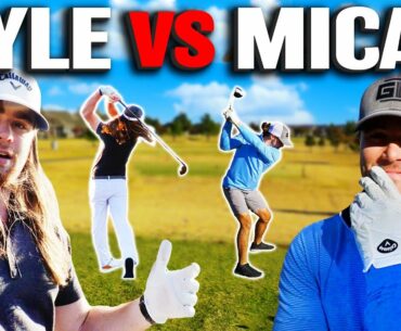 MICAH MORRIS Vs.KYLE BERKSHIRE-9 Holes of MATCH PLAY-Our FIRST Match-Who Will Come Out On Top?!