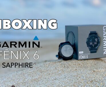 UNBOXING - Garmin Fenix 6 Sapphire