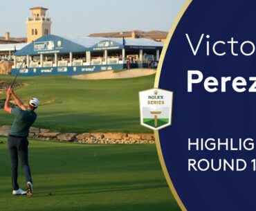 Victor Perez leads after day one in Dubai | 2020 DP World Tour Championship