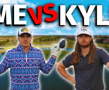 My first Match against Long Drive Champion Kyle Berkshire | Micah Morris