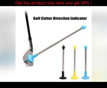 the best Golf Cutter Direction Indicator Magnetic Golf Club Alignment Stick Correct Golf Swing Aim