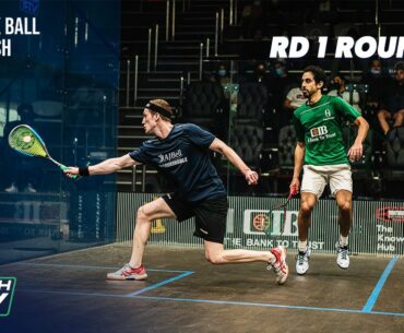 Squash: CIB Black Ball Open 2020 - Men's Rd 1 Roundup [Pt.4]