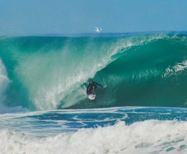 PIPE MASTERS SUSPENDED AND WE SCORED PERFECT WAVES ALL DAY!