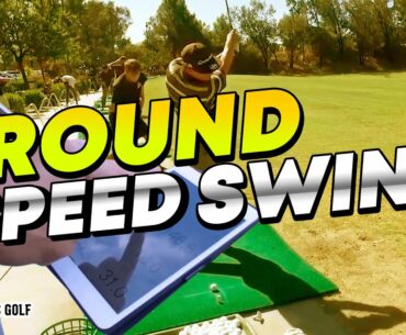 POWER Grows in the GROUND | Golf Swing VLOG