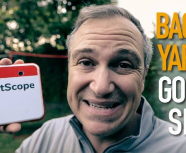 BEST BACKYARD GOLF COURSE? Flightscope Mevo Plus & E6 Connect Tutorial