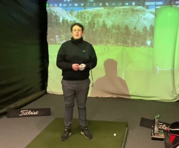How to play golf from awkward lies - ball above the feet