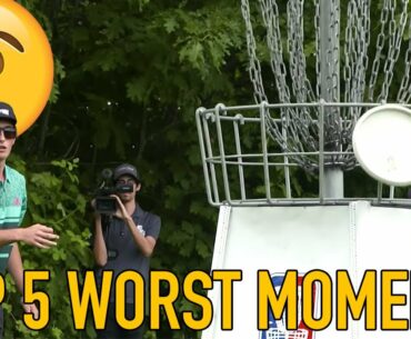 MY TOP 5 WORST PROFESSIONAL DISC GOLF MOMENTS! (Why Failure Is Important)