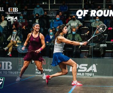 Squash: CIB Black Ball Open 2020 - Women's Quarter Final Roundup