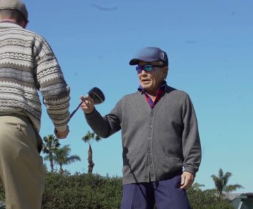 Grandpa Jamie Hits 400yd Drives