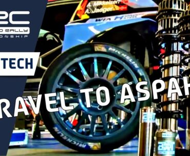 Changing a Rally Car from Gravel to Asphalt in 75 minutes! With rally engineers & rally mechanics.