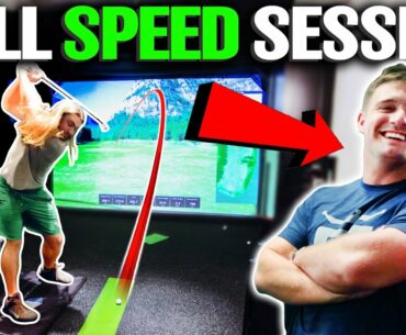 My Launch Monitor Session W/ BRYSON DECHAMBEAU (170 MPH 8-Iron!!)