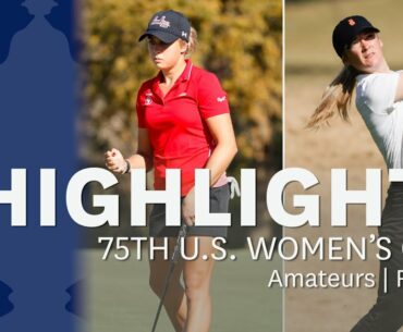 Amateurs Rock in Round 1: 2020 U.S. Women's Open