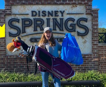 HUGE ORLANDO GOLF SUPERSTORES + Holiday Shopping At Disney!!