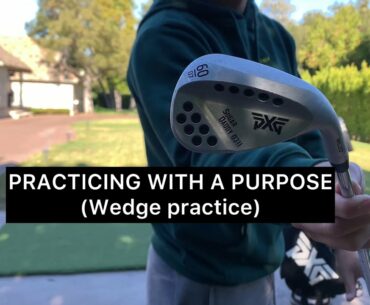 PRACTICING WITH A PURPOSE (golf)