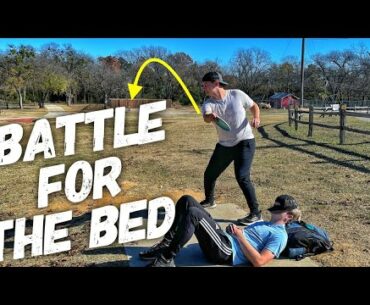 Hunter Vs. Trevor | Battle For The Bed (VLOGMAS #9)