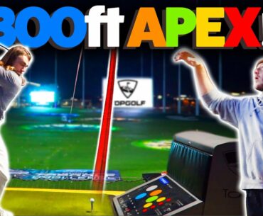 HOW HIGH CAN A GOLF BALL GO? w/ Kyle Berkshire World Long Drive Champion