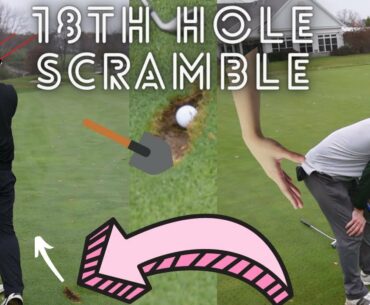 Scramble on the 18th Hole... A True Rollercoaster of Emotion