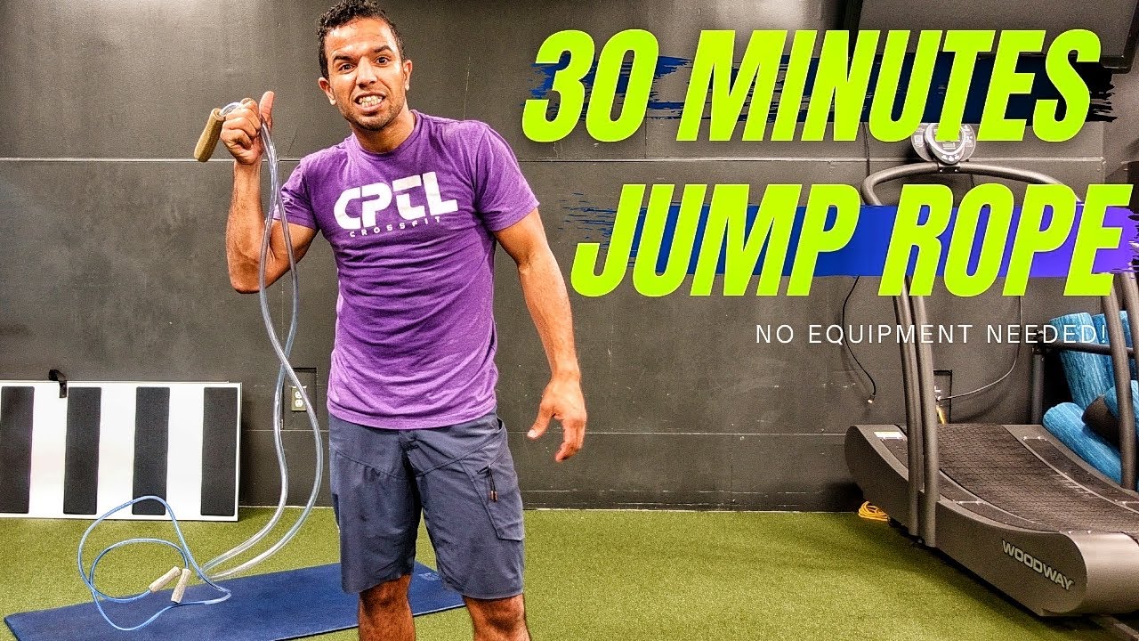 30 minutes Jump Rope from home let’s get you shredded! 30 minutes Jump Rope from home let’s get you shredded!