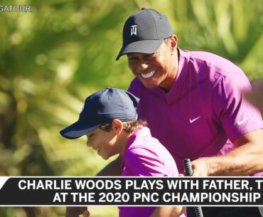 Tiger Woods And Son, Charlie, Rock Father/Son PNC Championship