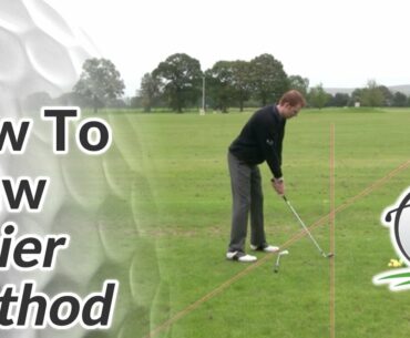 Golf Draw - How to Draw the Ball (Easier Method)