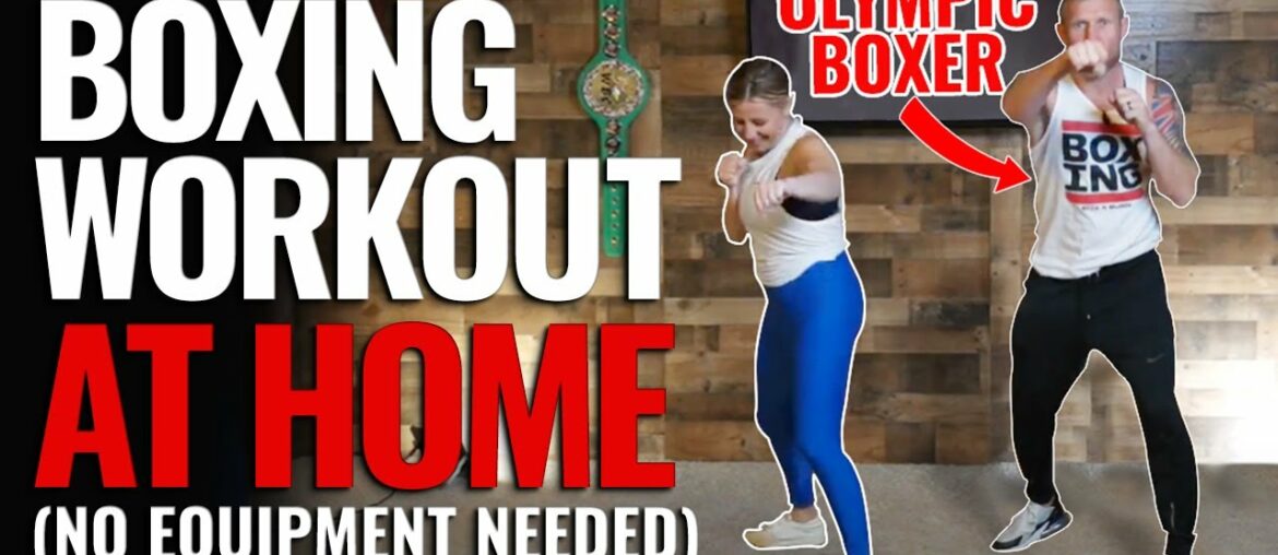 boxing workout no equipment needed FOGOLF