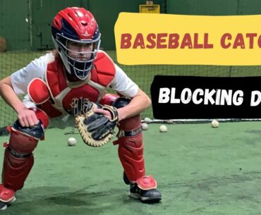 Baseball Catcher | Blocking Drills and Receiving Drills