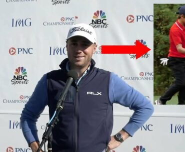 Justin Thomas tells HILARIOUS story about Charlie Woods