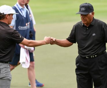 Lee & Daniel Trevino hit 13-under 59 | Round 2 | PNC Championship