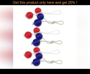 top 6 Pcs Ladder Toss Ball Replacement Ladder Bolos Ball Golf Ball for Indoor/Outdoor Ladder Toss G