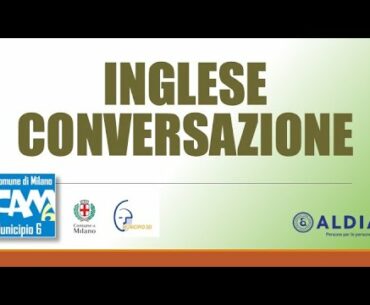 INGLESE CONVERSAZIONE lezione del 19 dicembre 2020
