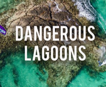 Kiteboarding DANGEROUS LAGOONS!! - Court In The Act #VLOG 138