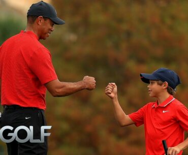 Highlights: Charlie Woods resembles vintage Tiger at PNC Championship | Golf Channel