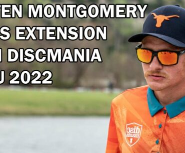 Colten Montgomery Extends Contract With Discmania