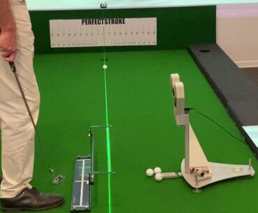 With laser line
