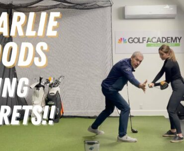 CHARLIE WOODS’ AWESOME GOLF SWING TECHNIQUE! BETTER THAN WE EXPECTED!