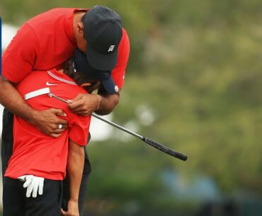 Tiger & Charlie Woods shoot 10-under 62 | Round 2 | PNC Championship
