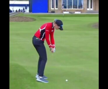 Nelly Korda wedge golf swing . #ladiesgolf #bestgolfswings #bestgolf #golfshorts #alloverthegolf