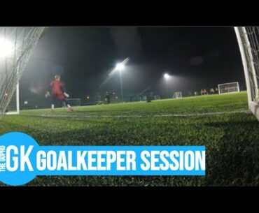 Night-Time Goalkeeper Training//Hednesford Town FC
