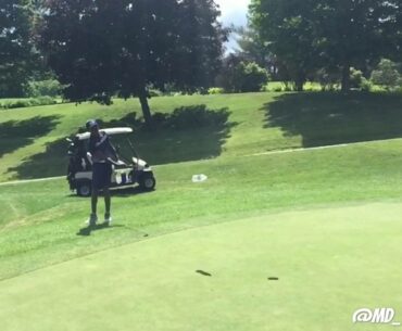 Bottle Flip Challenge meets Golf