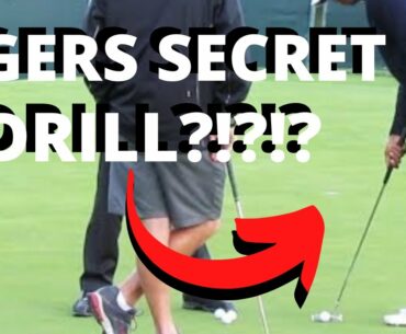 TIGER WOODS SECRET DRILLS!!!