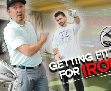 We fit @Trevor Masterson for NEW golf clubs!