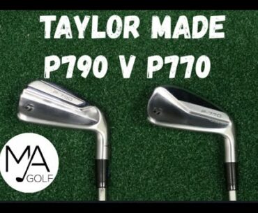 TAYLOR MADE P790 V P770 GOLF CLUB IRON REVIEW