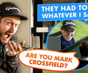 HILARIOUS HIDDEN CAMERA GOLF PRANK AT PUBLIC DRIVING RANGE!