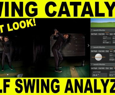 Golf Swing Analyzer - Swing Catalyst Golf REVIEW & Software FIRST LOOK