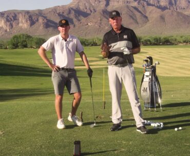 Ideal Launch Angle for Wedges with Mike Malaska - Range Session