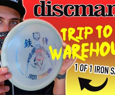 A TRIP TO THE DISCMANIA WAREHOUSE! (Stamping The Sickest MD3 Ever and The Ultimate Mystery Box!)