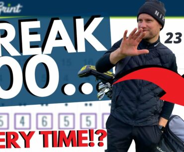 HIGH HANDICAP GOLFER EXPLAINS HOW TO BREAK 100... EVERY TIME!