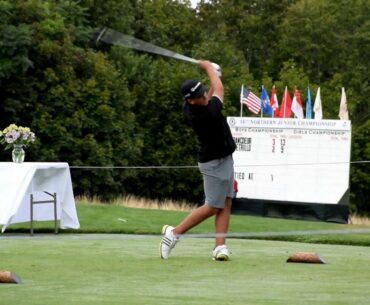 Northern Junior Opening Tee Shot